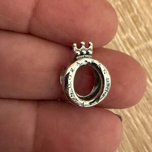 Pandora Silver Crown Ring Charm